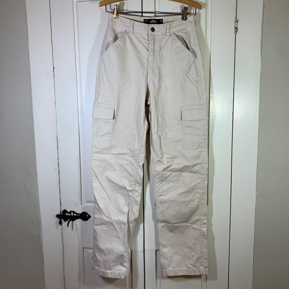 Hollister Ultra High-Rise Dad Pants  Cargo Utility W26 L Long Gorp Streetwear